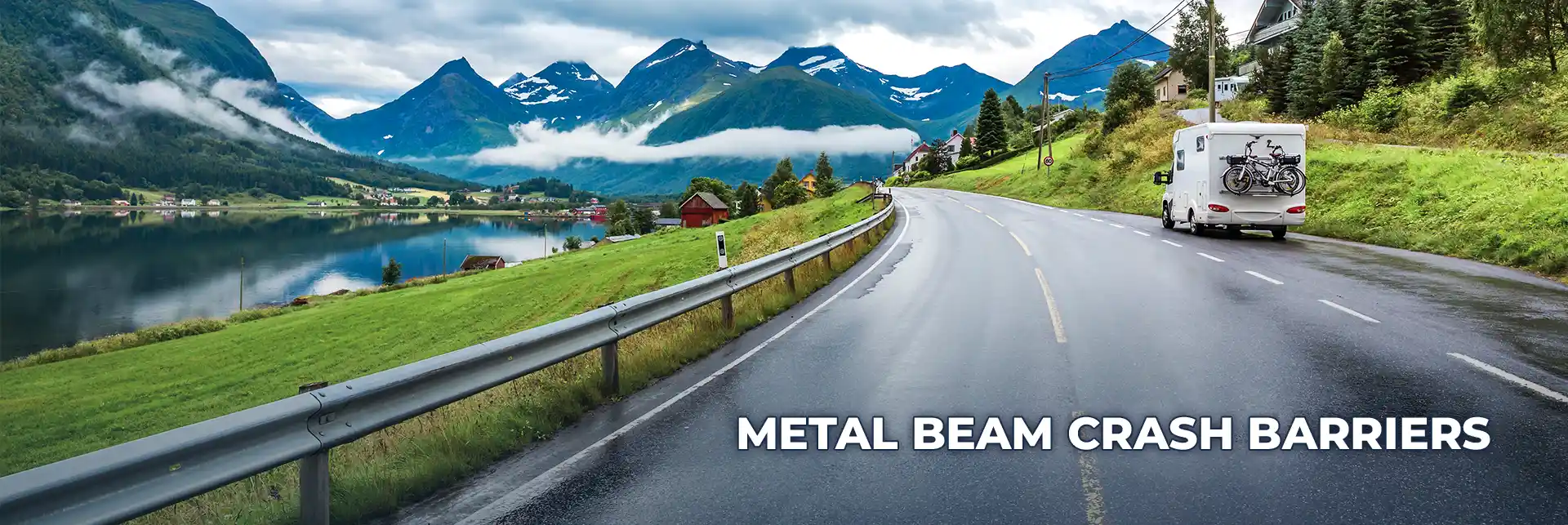 Metal Beam Crash Barriers